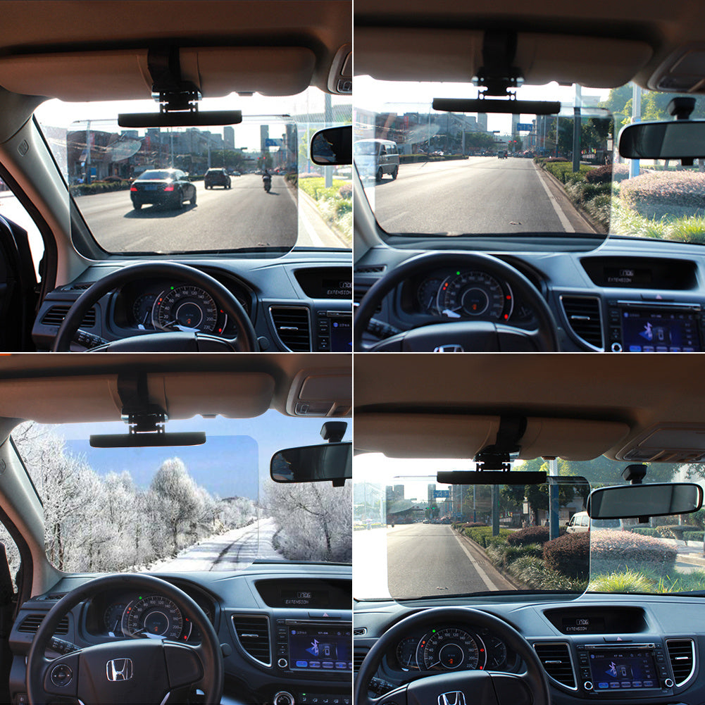 Car large field visor