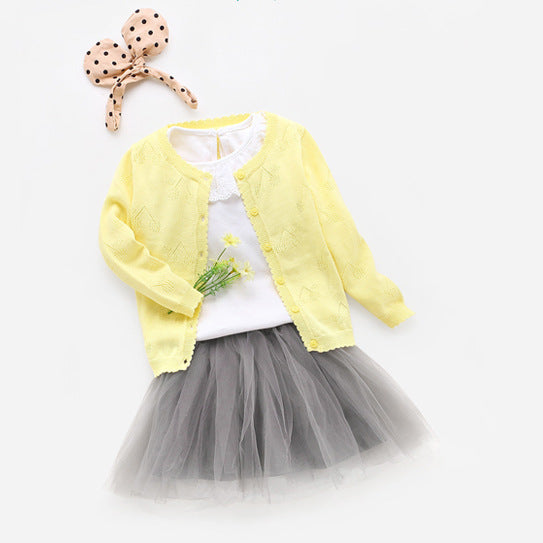 Tricots bébé bébé cardigan vêtements pour enfants