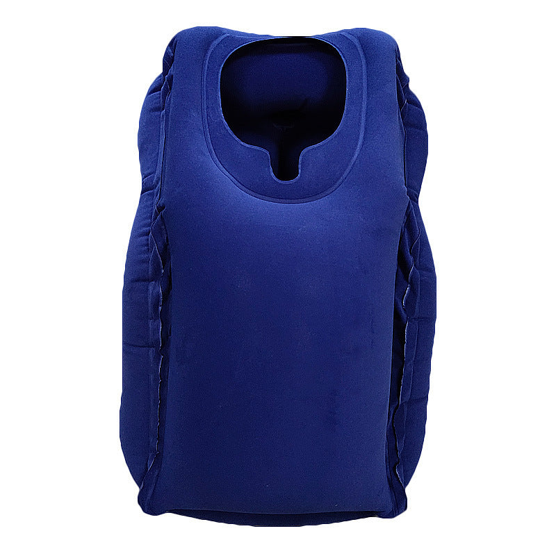 Cojín inflable, almohada de viaje, la almohada más diversa e innovadora para viajar, 2017, almohadas de avión, soporte para la cabeza y el cuello