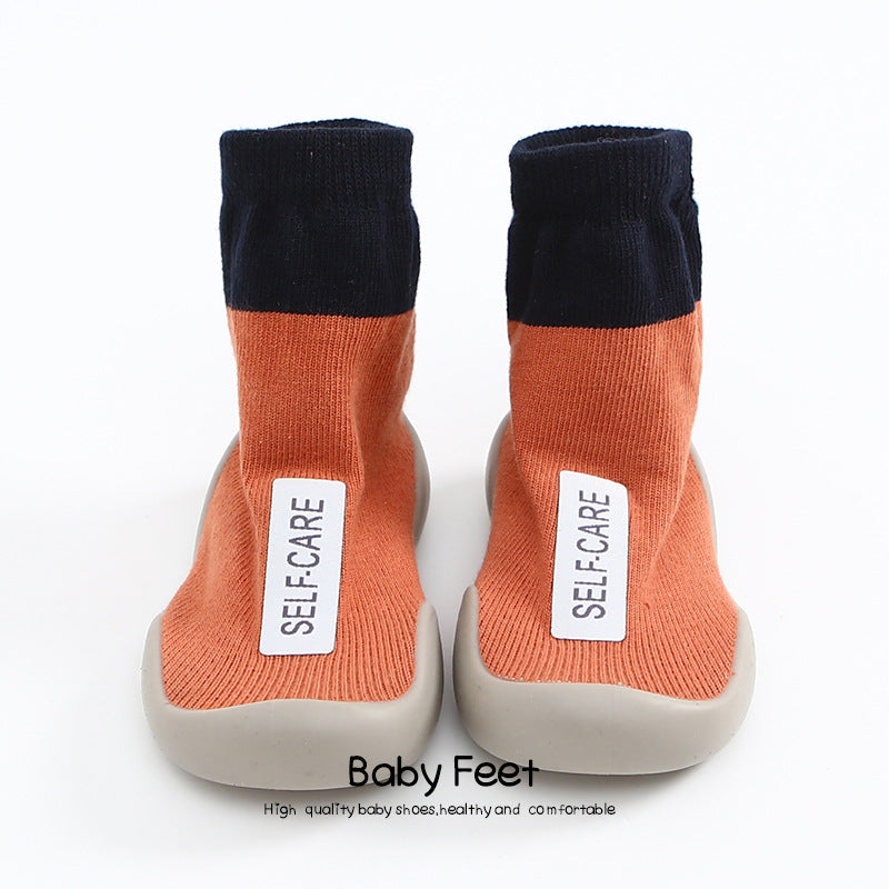 calcetines de bebé zapatos piso zapatos antideslizantes