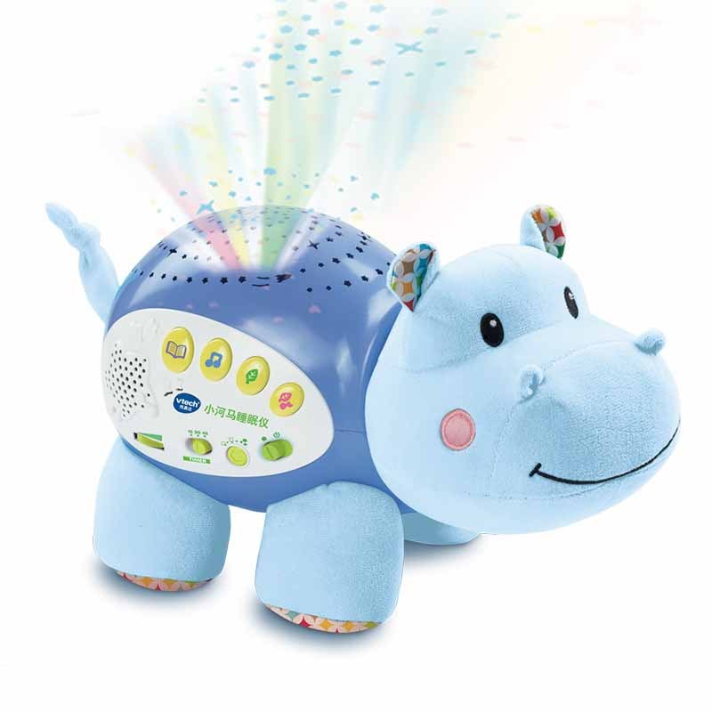 Instrument de sommeil pour bébé hippopotame, jouet de sommeil pour bébé