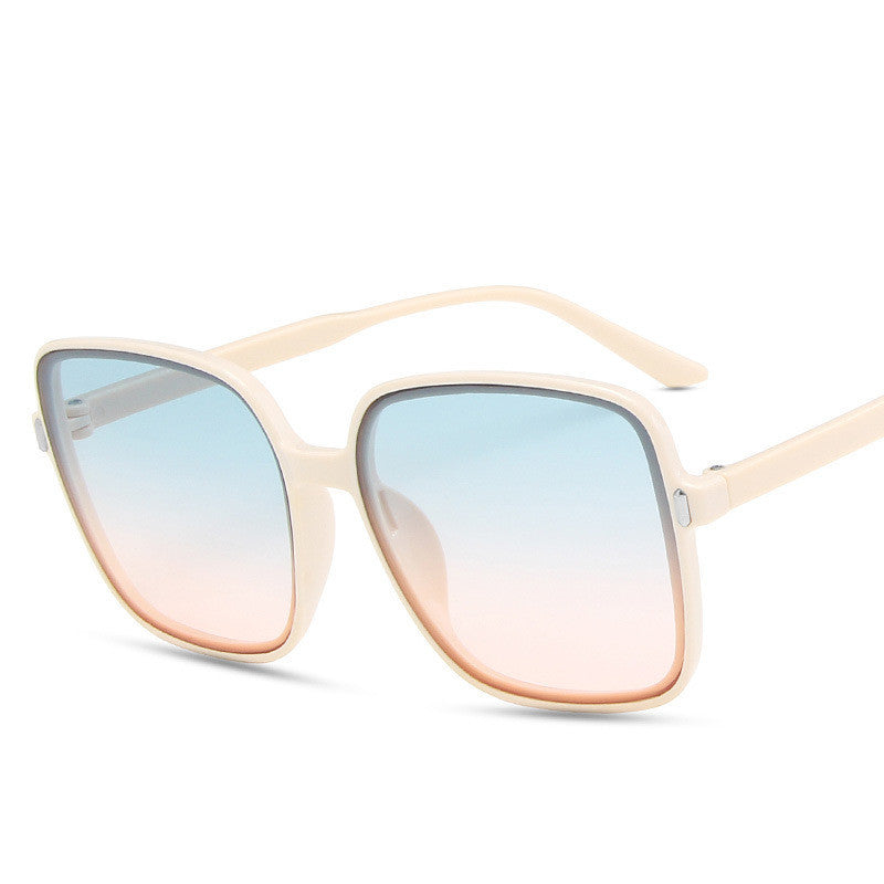 Lunettes de soleil Big Square Lunettes de soleil Rice Nail Lunettes de soleil