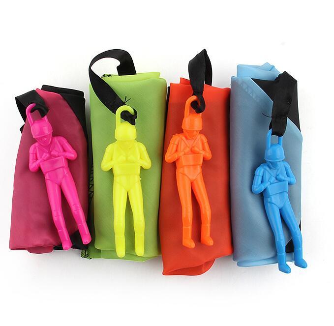 Mini soldado lanzado a mano, paracaídas de camuflaje, juguete divertido para chico, juego al aire libre, paracaídas educativo, deporte para padres e hijos, juguetes