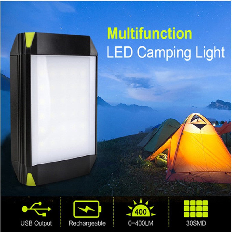 Lámpara de camping LED recargable | Batería externa USB