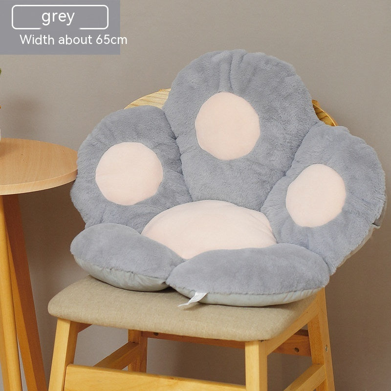 Cojín Súper lindo de la almohada de la pata del oso de la pata del gato