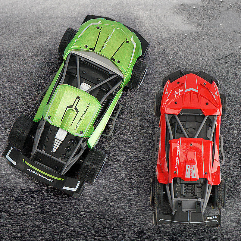 Voiture télécommandée à grande vitesse, quatre roues motrices, en alliage, tout-terrain, chargement sans fil, jouet