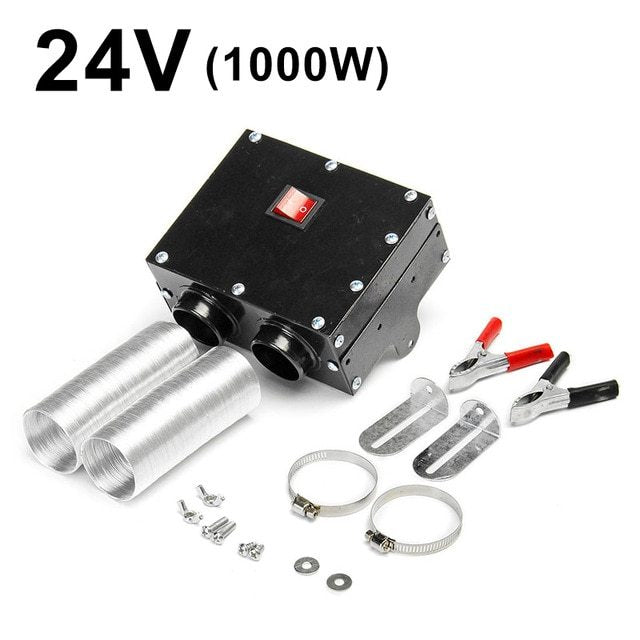 Exportation mini voiture chauffage électrique voiture chauffage électrique chauffage ventilateur chauffage dégivreur 12V24V désembuage