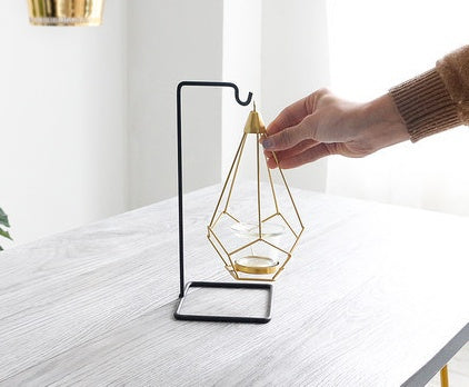 Portavelas de lujo ligero