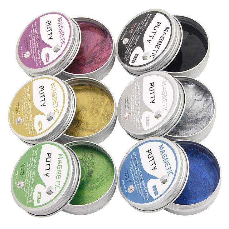 Arcilla magnética Arcilla magnética Juguete creativo de descompresión traga Arcilla magnética