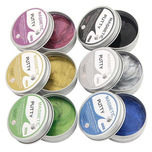 Arcilla magnética Arcilla magnética Juguete creativo de descompresión traga Arcilla magnética