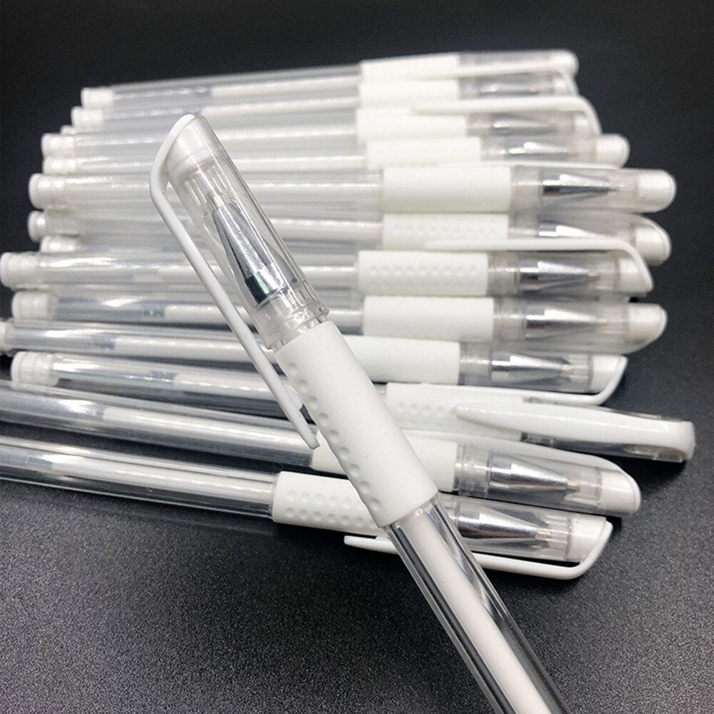 Stylo neutre blanc de calligraphie à stylo dur