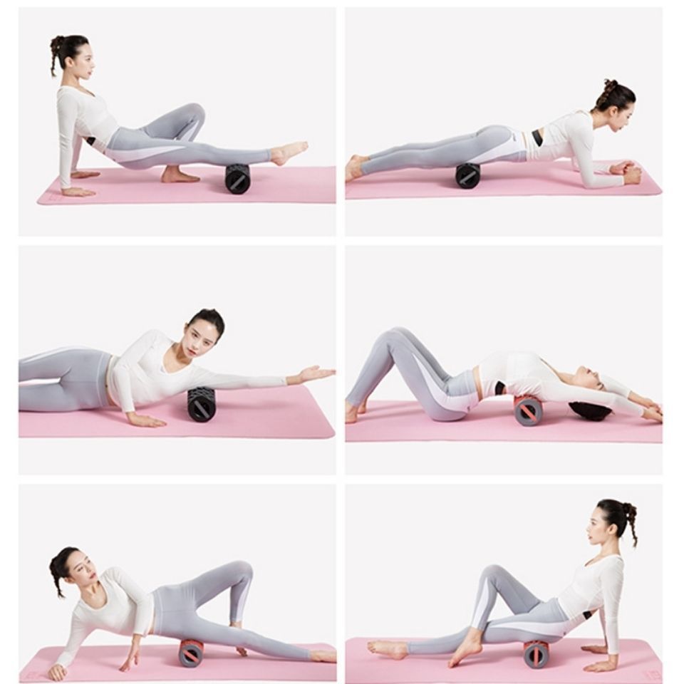 Rouleau de tuyau de poêle en mousse colonne de Yoga télescopique rouleau de relaxation musculaire de remise en forme