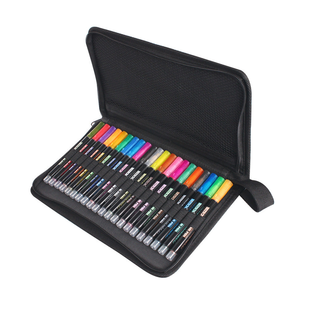 Stylo à double ligne de couleur pour compte à main