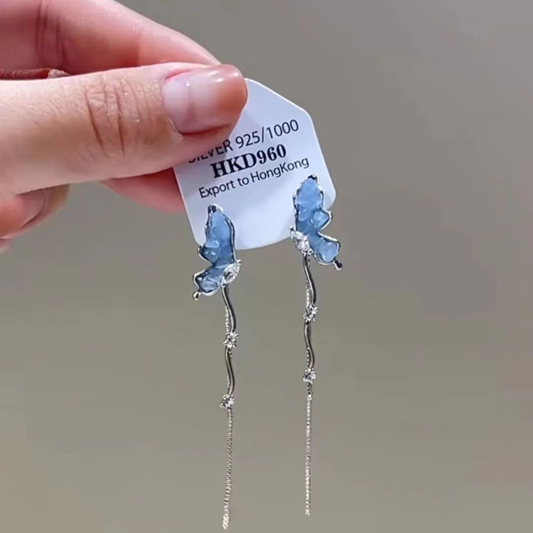 High Sense Light Luxury Temperament New Summer Exquisite Special Interest Earrings Women