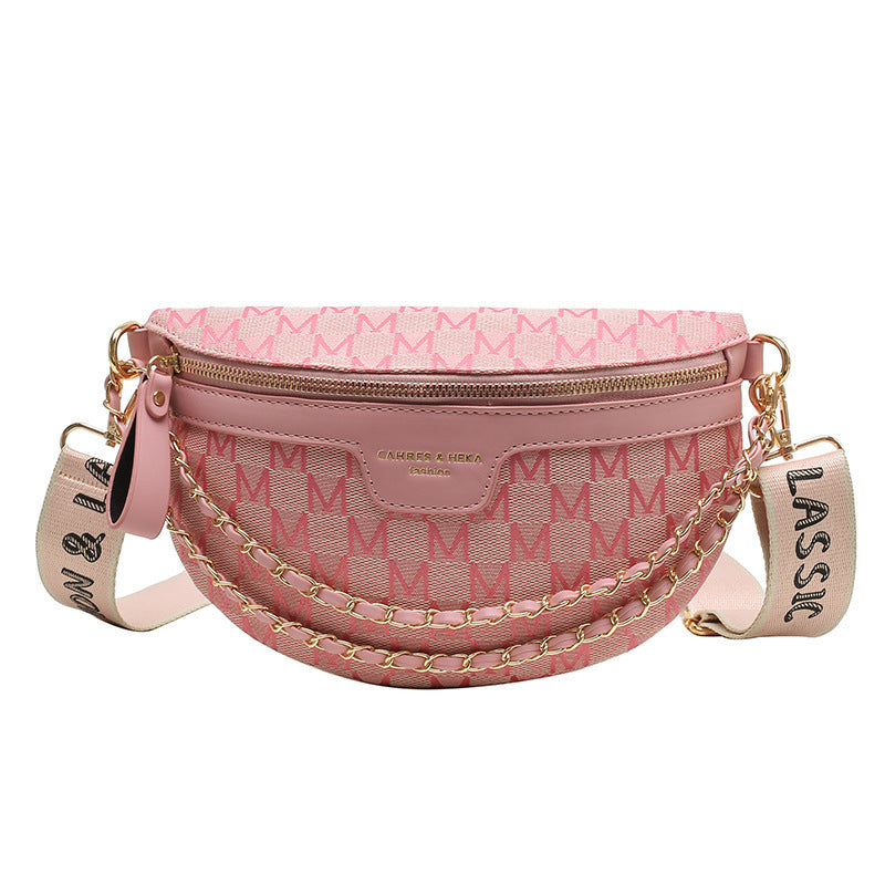 Sac à bandoulière pour femmes, petit sac de taille décontracté et polyvalent, été