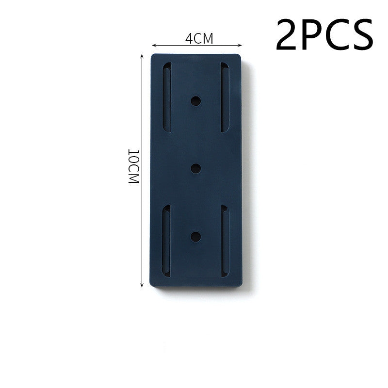 Gancho de pared autoadhesivo, soporte de almacenamiento, organizador de enchufes, fijador potente sin rastro, Cable montado en la pared, soporte de tira sin costuras