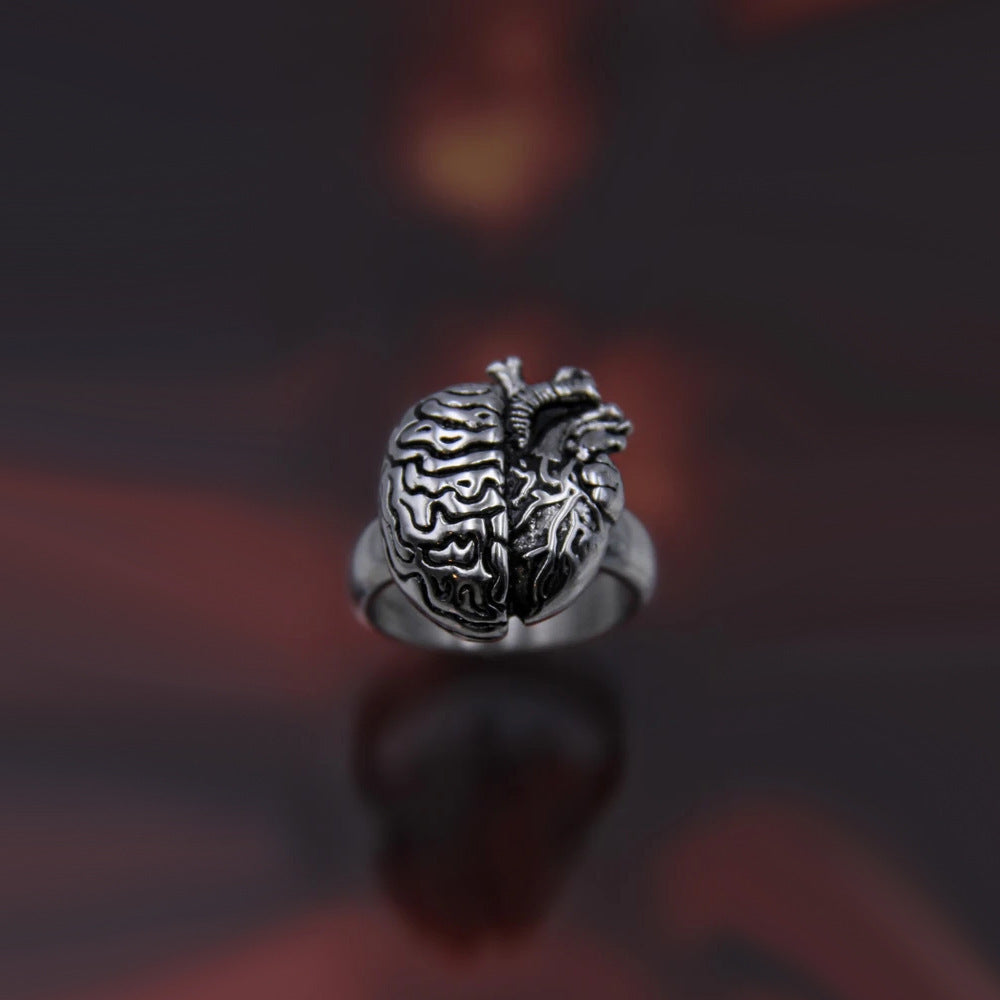 Europe And America Creative Dark Retro Butterfly Ring Fashion Hip Hop