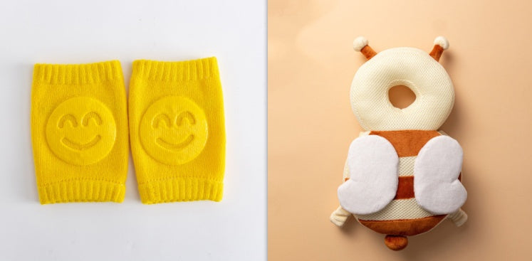 Chaussettes d'été en éponge pour bébé, genouillères rampantes pour tout-petits