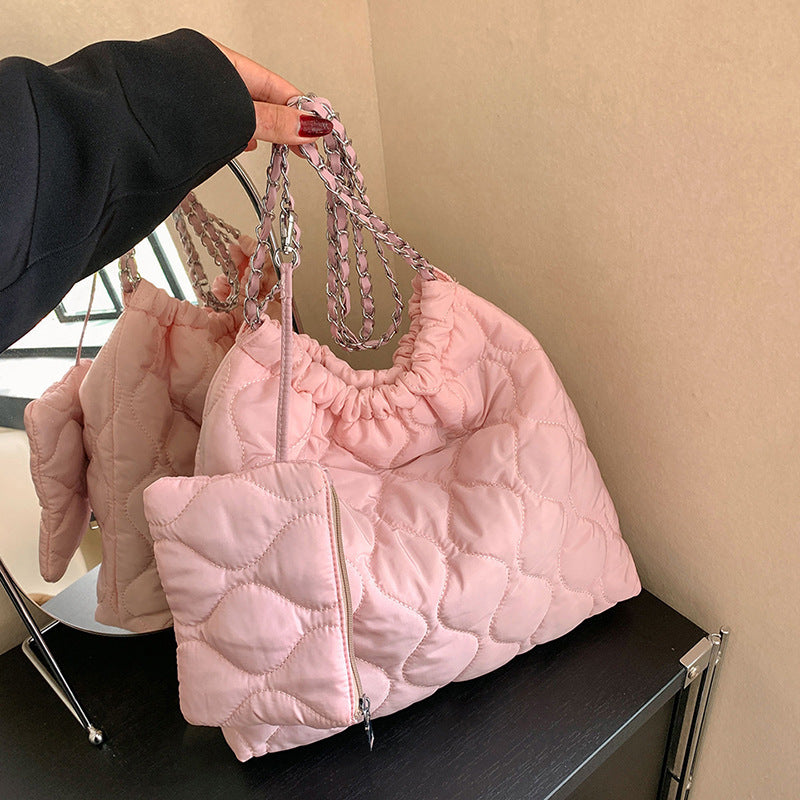 Sacs composites pour femmes, tendance automne et hiver, nouvelle mode, sac à bandoulière personnalisé Simple, sacs à main de Style coréen