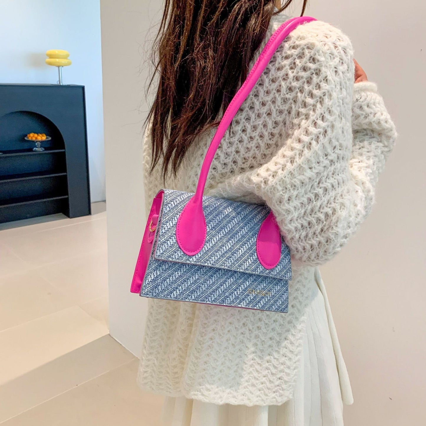 Sac messager d'été pour femmes, nouvelle mode assortie avec tout, Texture avancée
