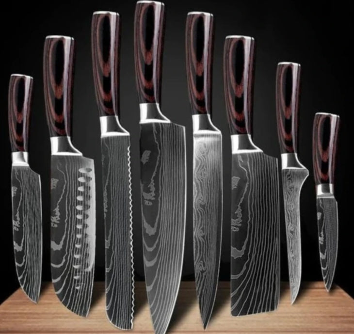 Ensemble spécial menuisier ensemble 6 pièces ensemble 8 pièces couteau couteau de Chef couteau de cuisine couteau de cuisine