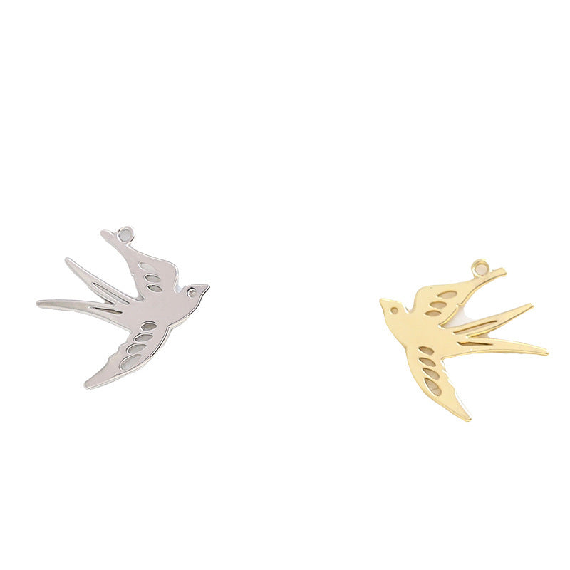 Spring Swallow Pendant DIY Handmade Bracelet Necklace Earring Accessories Material