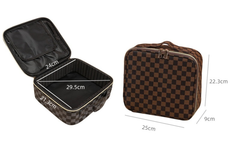 Nouvelle mallette à cosmétiques de voyage Portable, boîte de rangement de cosmétiques, boîte de manucure, boîte à cosmétiques de grande capacité, boîte à outils de beauté