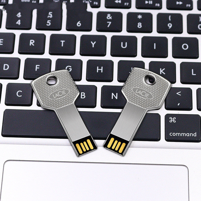 Clé USB à clé métallique jointe étanche ultra-mince