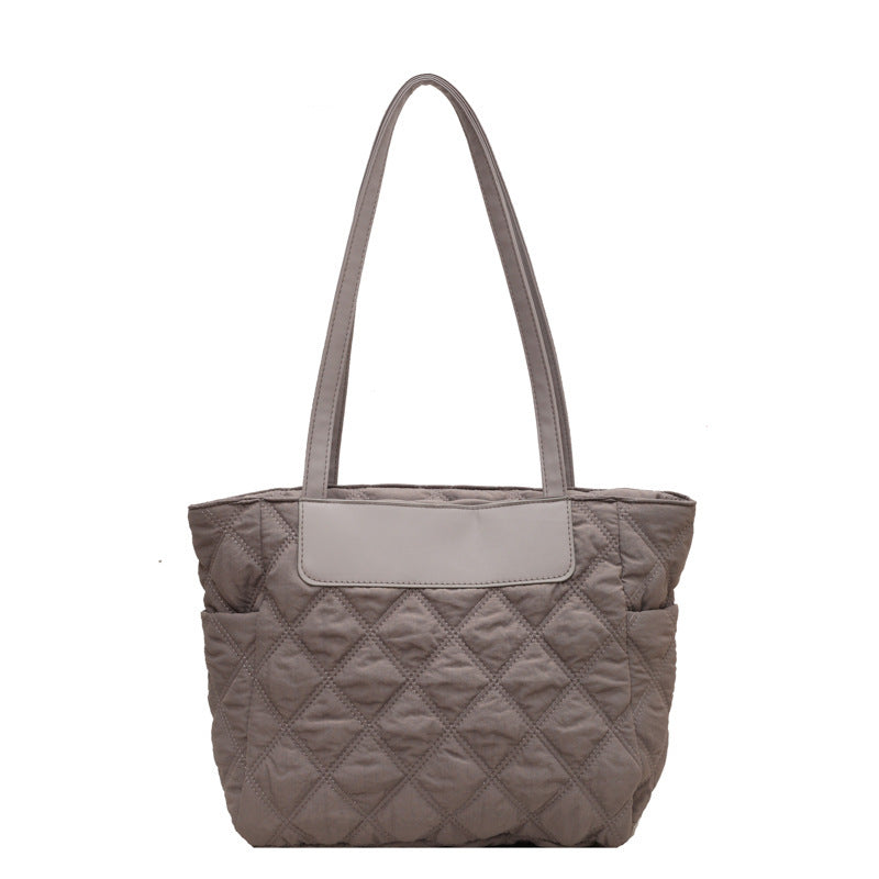 Losange couture sac à bandoulière automne et hiver luxe femmes sac haute capacité décontracté déplacements sacs à main personnalisés