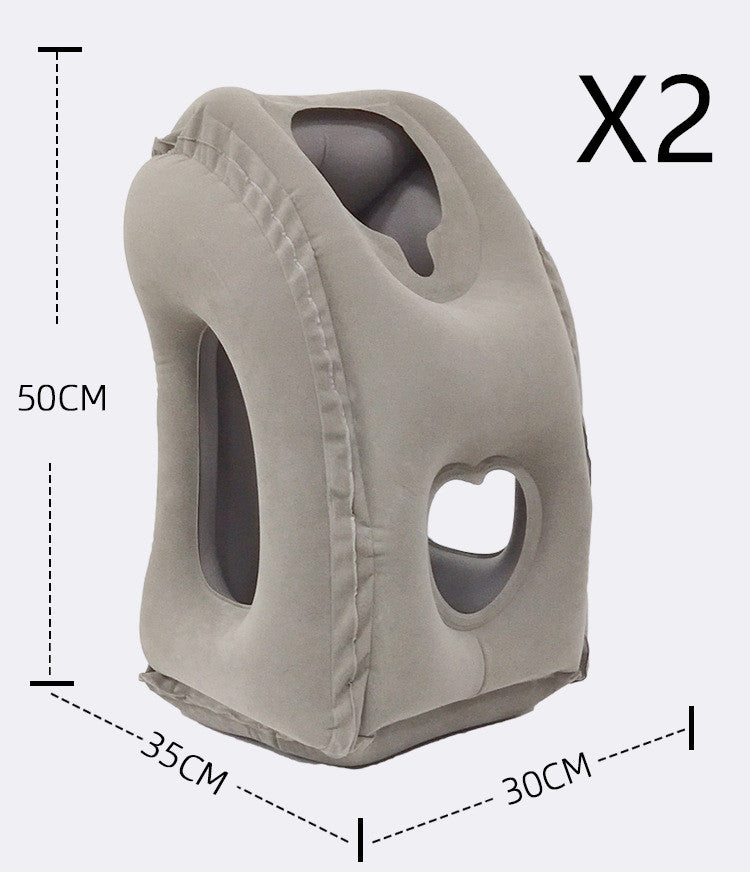 Cojín inflable, almohada de viaje, la almohada más diversa e innovadora para viajar, 2017, almohadas de avión, soporte para la cabeza y el cuello