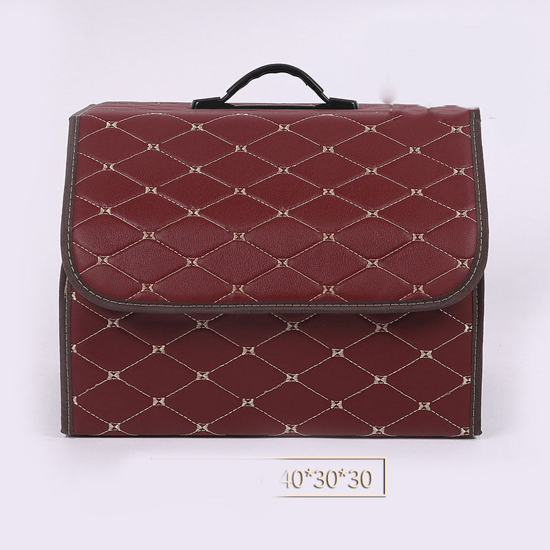 Caja de almacenamiento plegable para maletero de coche de gran capacidad