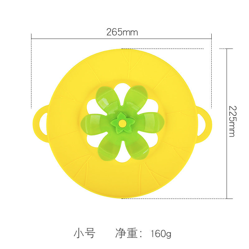 Gadget de cuisine en Silicone anti-déversement, couvercle d'ustensiles, outils de cuisine, outils de cuisson de Type fleur
