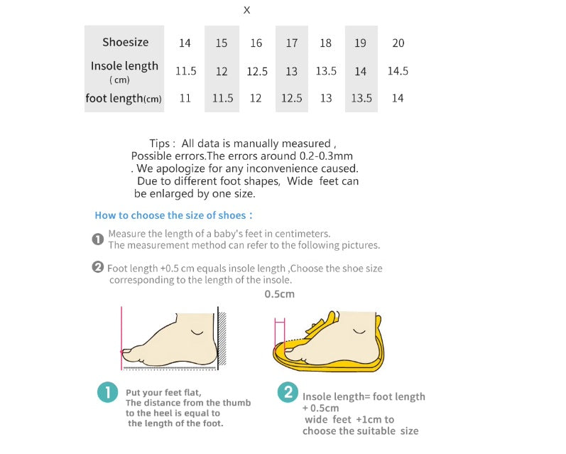 Chaussures pour tout-petits en filet respirant pour bébé