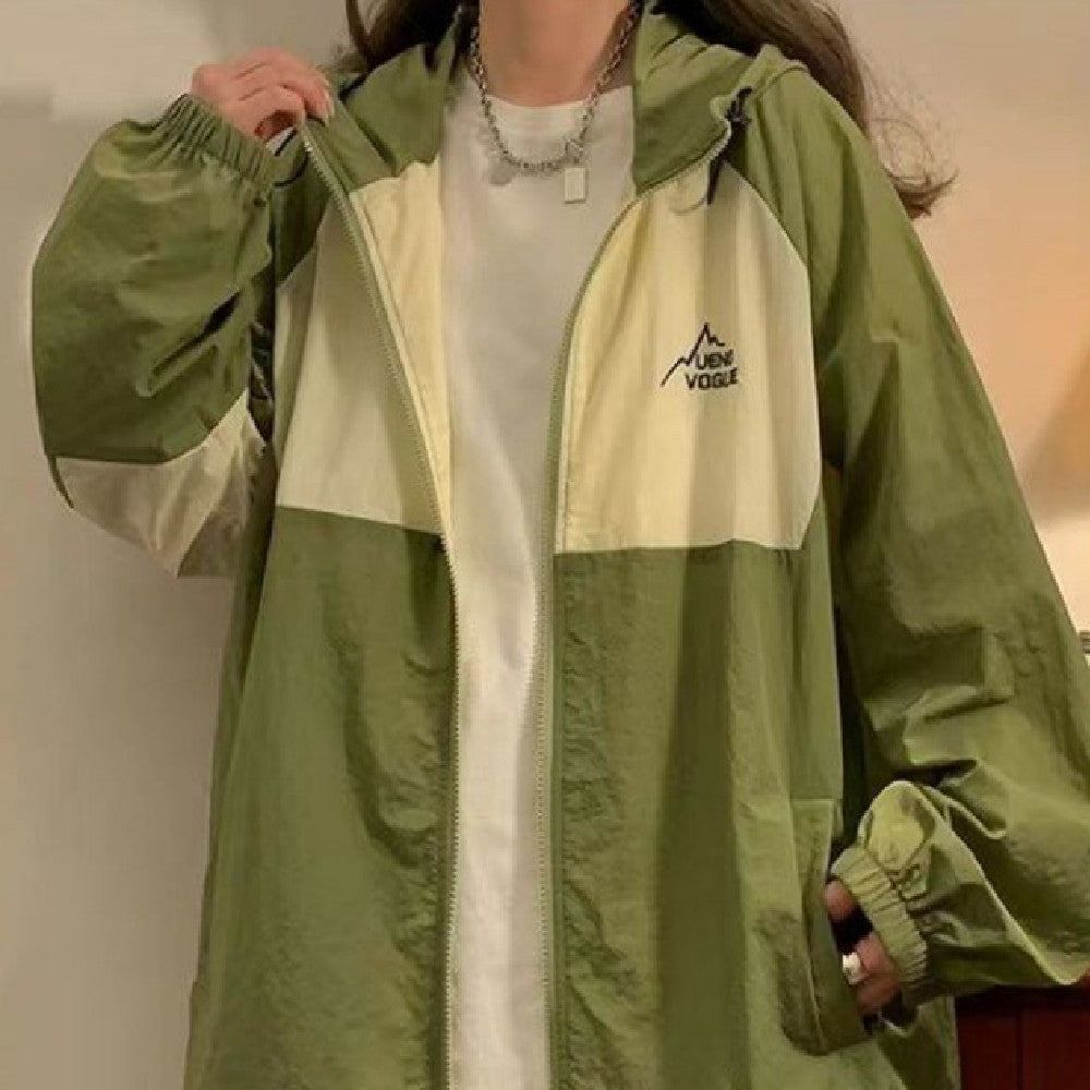 Ropa de protección solar estilo americano para mujer verano