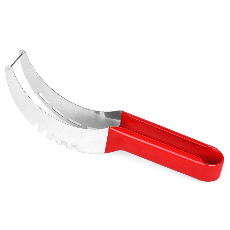 Coupe-pastèque en acier inoxydable pour pastèque Hami Melon Pitaya Pawpaw