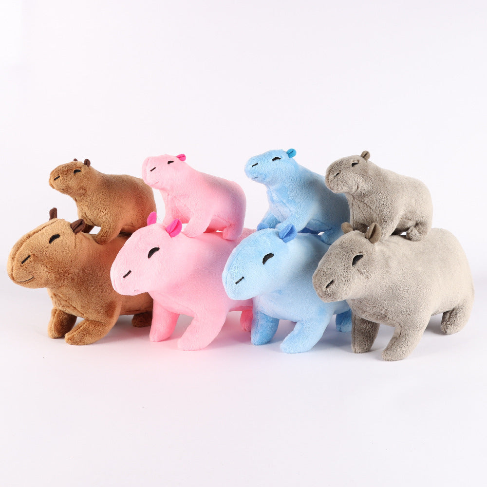 Animal en peluche poupée Capybara en peluche
