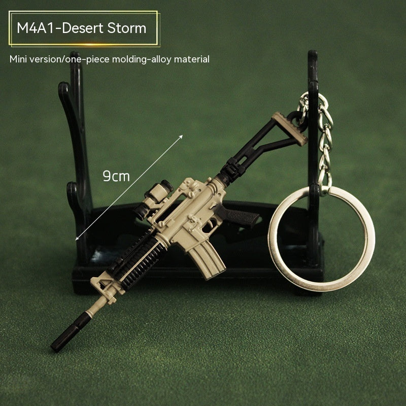 Gun Metal Toys Keychain