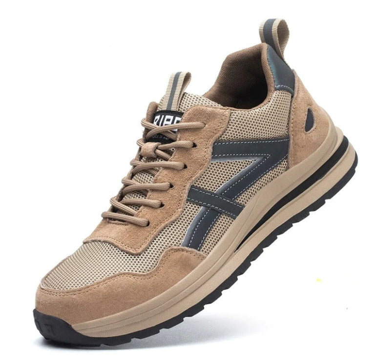 Chaussures de protection du travail anti-écrasement et anti-pénétration pour hommes