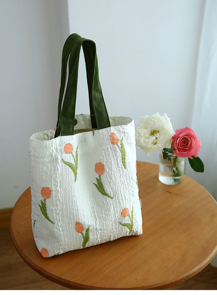 Sac portable en tissu pour aller travailler