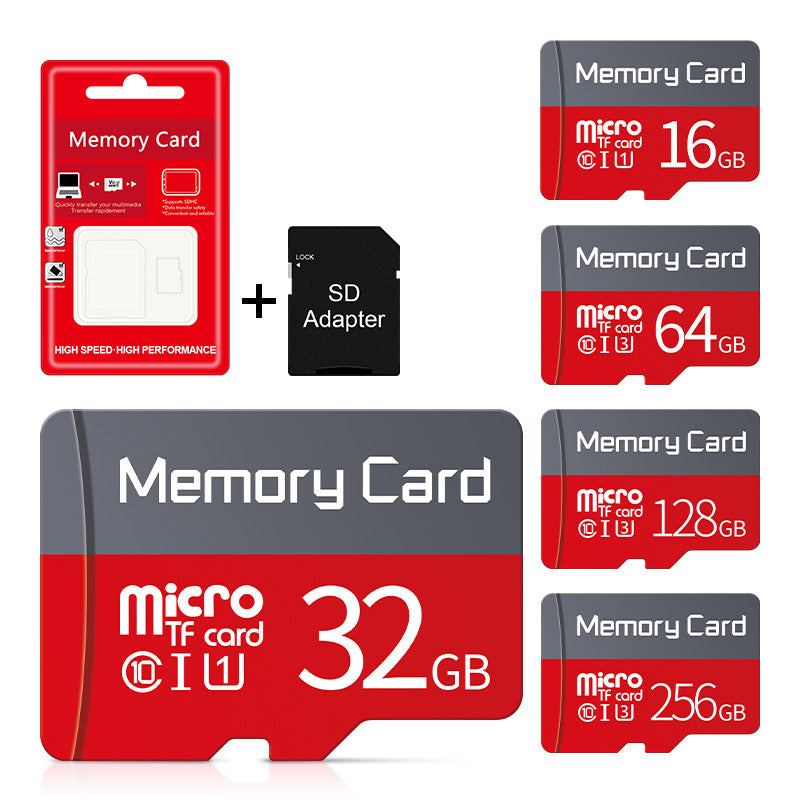 C10 haute vitesse 32GBU3 carte mémoire 16GTF carte Machine de jeu 8G caméra pour enfants