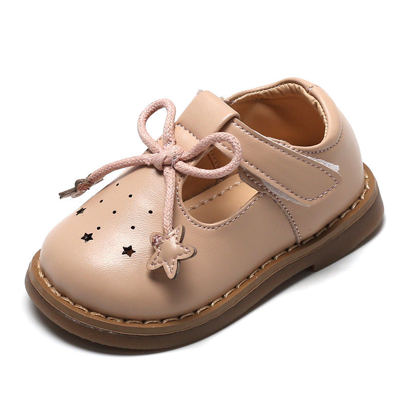 Zapatos de suela blanda para niños pequeños, transpirables, para niñas
