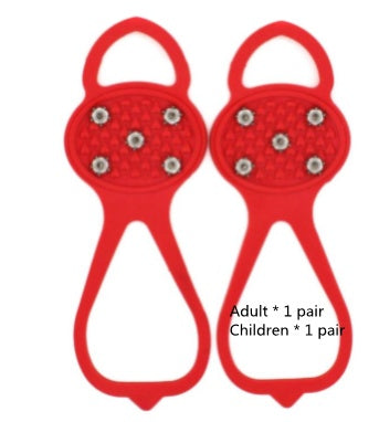 Pince à glace unisexe à 5 dents pour hommes, pour chaussures, Crampons, Crampons pour Crampons de neige, couvertures antidérapantes d'escalade et de randonnée