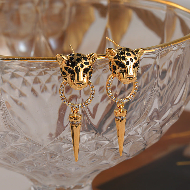 Boucles d'oreilles tendance pour femmes, personnalité de la mode