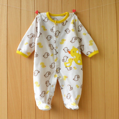 Pyjama épais pour bébé, vêtements une pièce