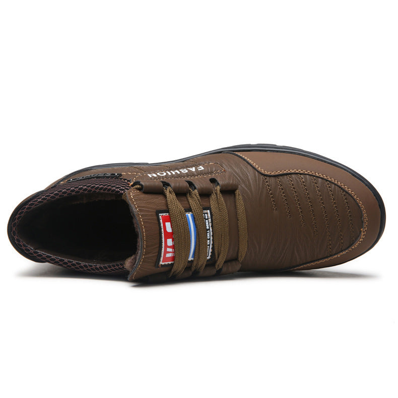 Zapatos de algodón para hombres para personas mayores