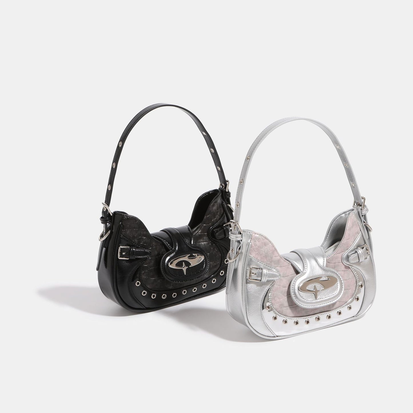 Sac de moto pour femmes, sacoche à bandoulière sous les bras