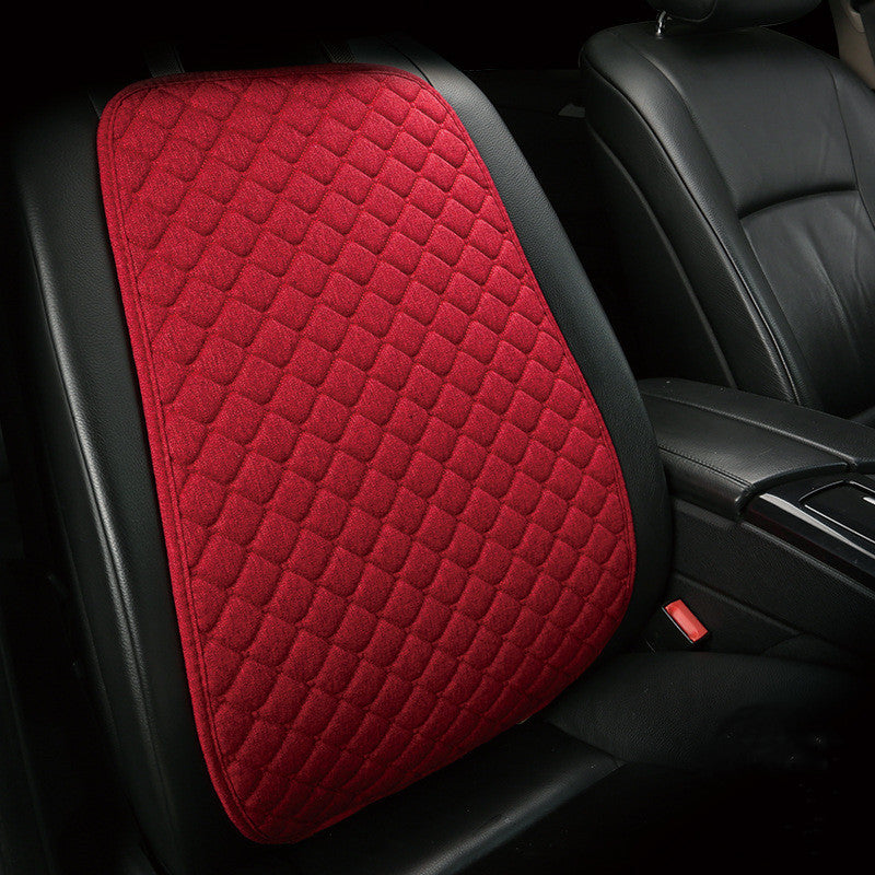 Protector de funda de asiento de coche de lino