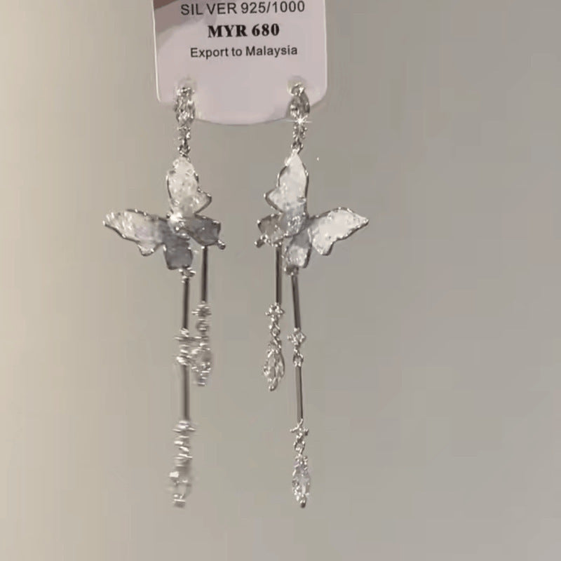 High Sense Light Luxury Temperament New Summer Exquisite Special Interest Earrings Women