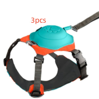 Harnais de collier pour chien, antidéflagrant, poinçon respirant et réglable pour animaux de compagnie, gilet d'entraînement en plein air