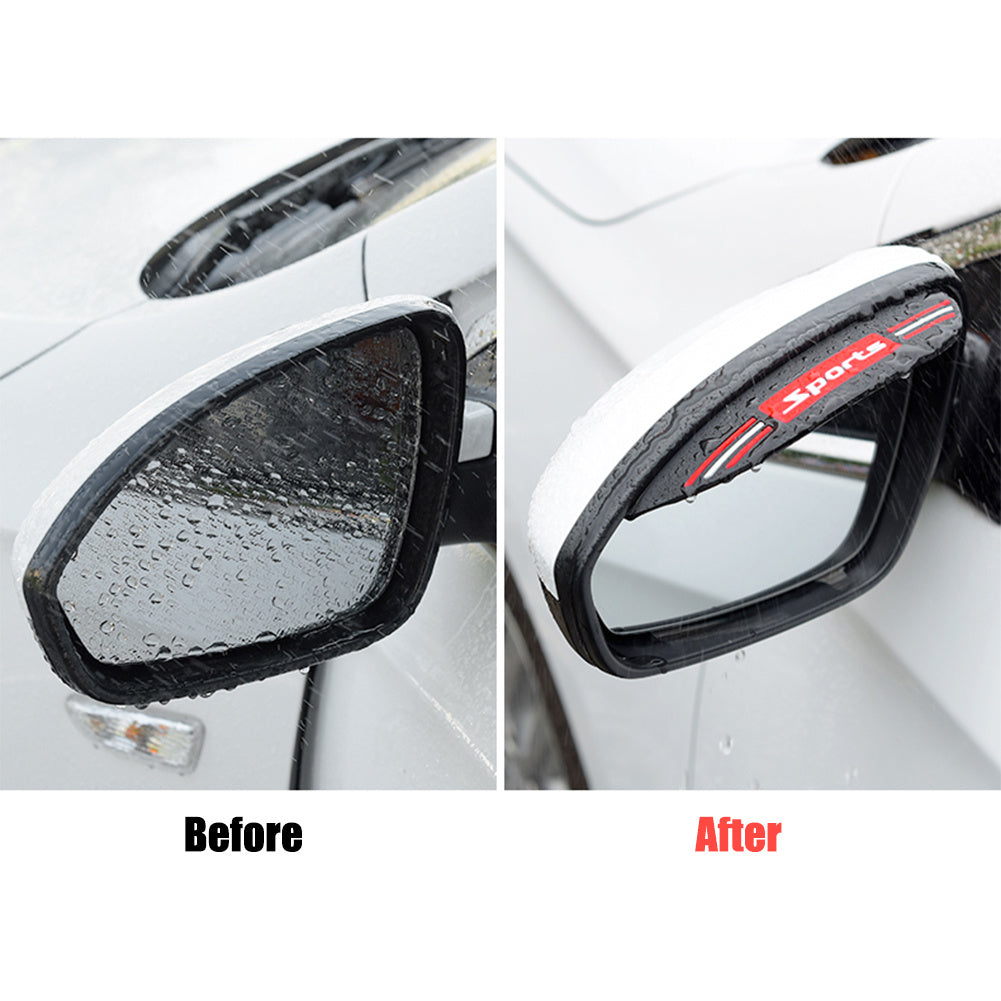 Rétroviseur de voiture résistant à la pluie et aux sourcils